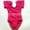 Gymnastics leotard child bondage leotard long sleeve leotard