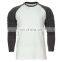 Long sleeve two tone t shirt Custom Men tshirt printing t shirt