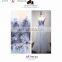 A17CL0024 V-neck light blue multi color ball gown prom dresses party dress in crochet evening dress