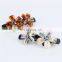 Customize Classic Simple Gold Stripe Color Series Acrylic Hair Barrettes For Long Hair
