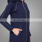 OEM Service Wholesale Custom Muslim Women Sportwear Fully Closed Sport Wear Dark Blue with Hat Sport Design Muslim Dress