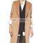 New Italy fashion high qualit full length fitted women cashmere casual woolen coat