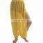 BestDance Women Student Slit Harem Yoga Genie Trouser Pants Belly Dance Sheer Pant Pantaloons