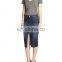 Women's /Ladies Split Front Pencil Denim Skirt With Released Hem Fashion Denim Skirt