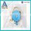 retractable key chain plastic bling rhinestone badge reels punching card wintape supplier