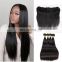 water wave hair frontal lace closure with bundles hair extension human
