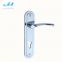 CP zinc allow lever handle mortise lock door handle with cylinder hole used in wooden door or bathroom