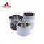 Factory direct sale 2l white round empty tin can 250ml 240ml oil