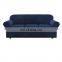 Factory custom sectional  plain velvet fabric for sofa cover 4 seater