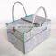 Hot Selling Nappy Bag Handmade Felt Diaper Caddy Baby
