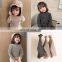4152 Baby girl clothes autumn winter warm mink cashmere sweater