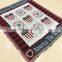 RAWHOUSE woven throw tapestry wall hanging sofa cover blanket with fringe jacquard woven blankets
