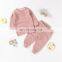 Snug Organic Cotton Baby Pajamas Ribbed Baby Clothes Set Support Mix-Color And Mix- Size