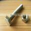 DIN931 zinc plated Galvanized steel bolt