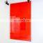 Decorative wall mounted school classroom magnetic large whiteboard glass