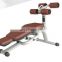 2020 Lzx gym equipment fitness&body building machine pin loaded weight stack curved abdominal bench