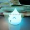 Top seller waterdrop mini led night light table lamp for baby bedroom