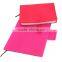 Pink Flat Diaries Logo Design Office & School Supplies Silicone Rubber Exercise Book Whloesale