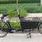 Single Person Shopping Cart Carrier Electric Cargo Bike