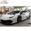 Factory price LP610 V style carbon fiber front bumper for lp610 autoparts car bumper lip