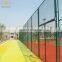 Basketball court PVC coated chain link fence