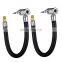 Bike Motorcycle Car Tire Air Inflator Hose Inflatable Pump Extension Tube Adapter Twist Tyre Inflator Air Hose Connection