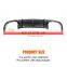 Car rear diffuser for Mercede s Ben z w204 c63 2008-2011