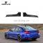Чистые накладки на задний бампер сплиттера для BMW M5 2018 2019 моделей из углеродного волокна F90 M5