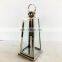 2021 Home Decor Glass Silver Gold Mini Candle Holder Stainless Steel Lantern For Decoration