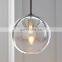 Nordic Glass Minimalist Modern Pendant Light Designer Gradient Bubble Glass Led Pendant Light