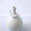 2021 Nordic Minimalism Ceramic Handcraft Matte Porcelain One Wing Long Narrow Neck Round Vase