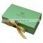 gift kraft cardboard magnetic stamping rainbow shopping scarf square white packaging box