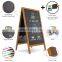 A Frame Chalkboard   Magnetic Porcelain Steel Board