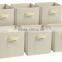 Foldable Fabric Bin, Folding Storage Cube Set of 6
