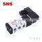SNS 4V Series Aluminum Alloy Solenoid Valve Air Control 5 way 12v 24v 110v
