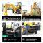 Mini Tractor With Front End Loader And Backhoe Loader
