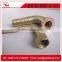 Hydraulic Rubber Pocket Hose With Brass Fitting