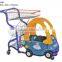 Low price 100L unfolding toy Shopping Trolley for kids