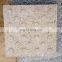 Pink granite tactile stone, granite stepping stone