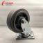 Heavy duty castor gray rubber TPR caster top plate casters 4/5/6/8 inch swivel industrial caster wheels