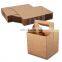 afe and Easy Transport of Wine & Liquor Sturdy Cardboard Carrier Holds Six Bottles Corrugated Wine Bottle Carrier