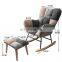 Modern single recliner sofa reclinable rocking chair living room chairs leisure lounge chair ottoman living room furniture