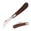 Grafter Foldable Garden Grafting Rosewood Handle Grafting Knife Cutter Knife Pruning