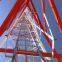 Telecom Tower Galvanized Angle Steel Communication Radio Tower