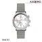 The Latest Design Stainelsss Steel Strap Multi-function Chronograph Watches for Men Wholesale Wrist Watch
