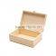 Promotional elegant natural color packaging wooden box for sale
