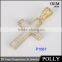 New model sterling silver small cross pendant micro setting AAA CZ wholesale