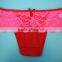 Extreme Excellent Quality Romantic Red Sheer G-string