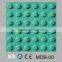 30mm*30mm width point and strip rubber blind brick tactile indicator