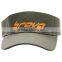 comfortable printed logo cheap sun visor hat